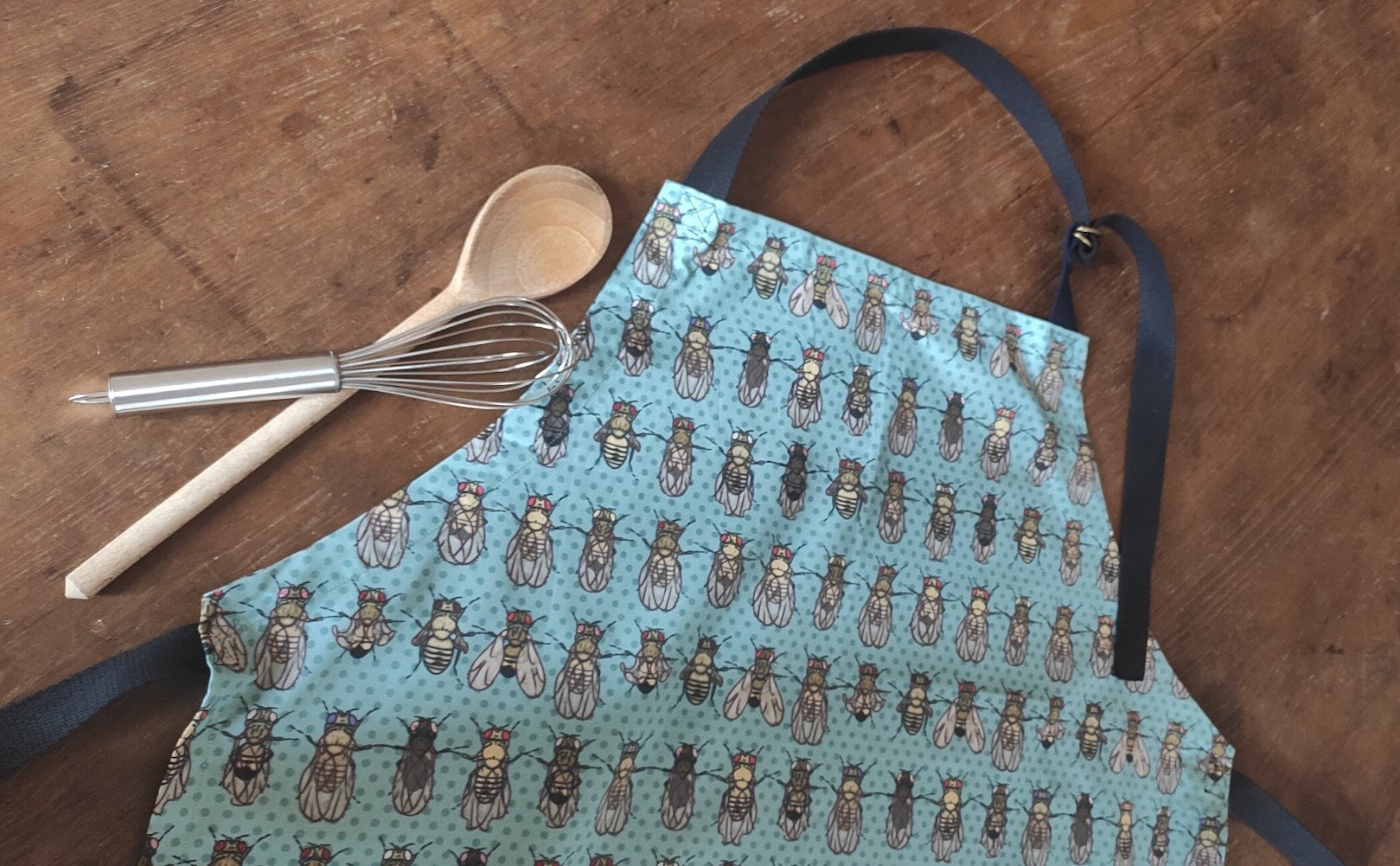 Science Swag - Tablier de Cuisine à La Mouche Des Fruits, Stem, Drosophile, Génome, Biologie, Cadeau