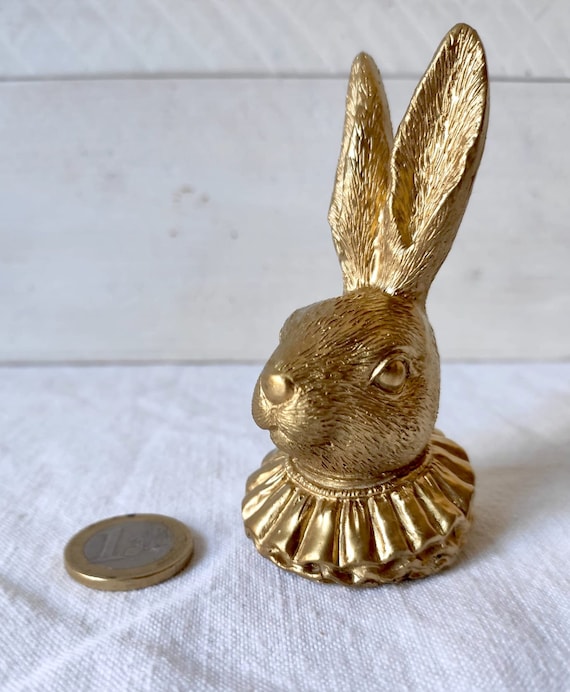 PRETYZOOM Ornement Cristal De Lapin Transparent Figurine Décorative