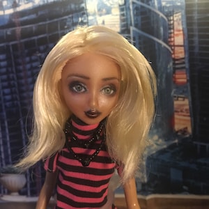 ooak 再塗装人形 パンク シック