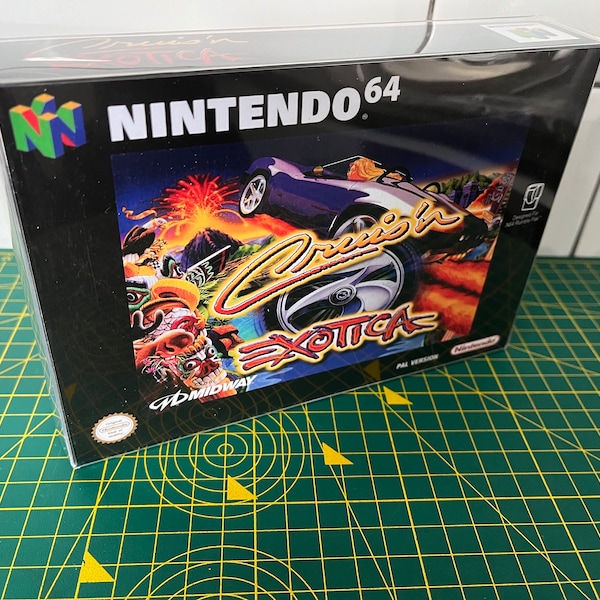 Cruisn Exotica Nintendo N64 PAL Video Game - Custom Made