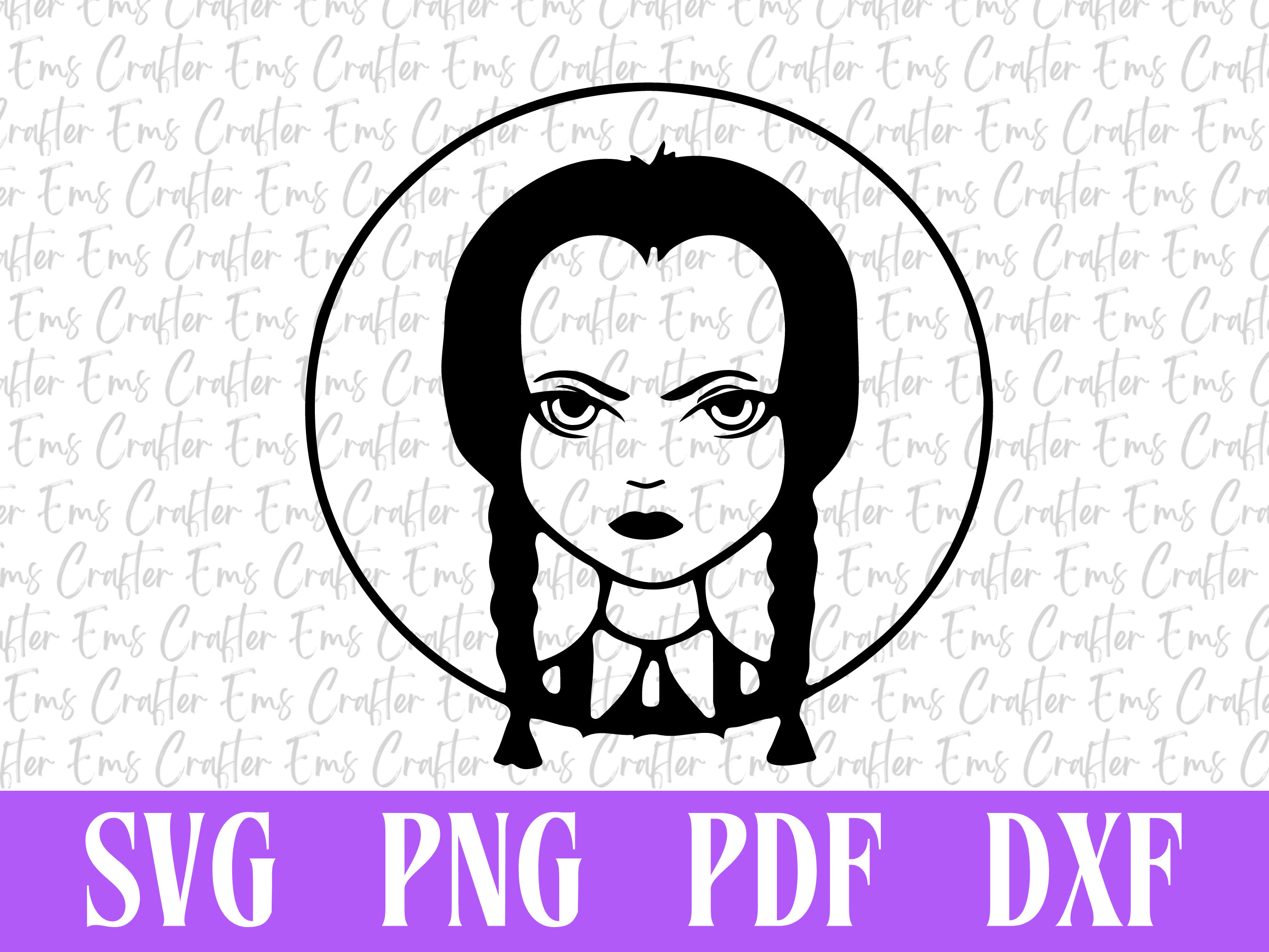 Thing Wednesday Addams Svg File For Cricut Silhouette Download | Sexiz Pix