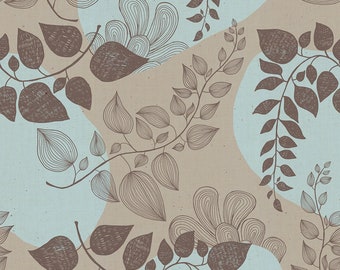 Unruly Nature by Jen Hewett of Ruby Star Society for Moda Fabrics RS6009-15 Climbing Branches/Steel