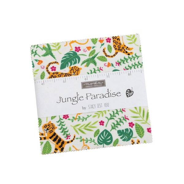 Jungle Paradise by Stacy Iest Hsu for Moda Fabrics Charm Pack 20780PP