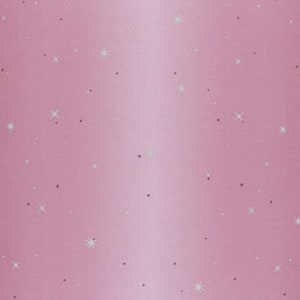 May include: A gradient background with a light pink to white color scheme. The background is covered in small white dots that resemble stars.