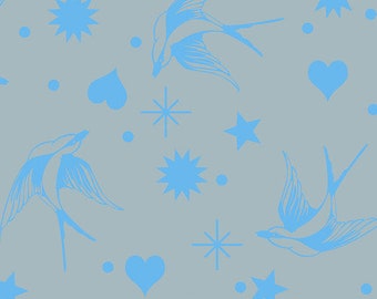 Neon Fairy Flakes - Neon True Colors by Tula Pink for Free Spirit Fabrics PWTP157 Aura
