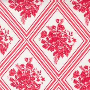 Merry Little Christmas by Bonnie & Camille for Moda Fabrics 55241-21 Cream Red