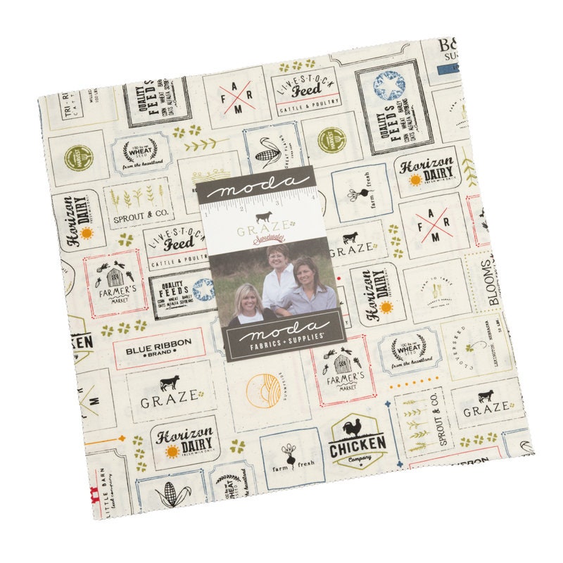 Graze by Sweetwater for Moda Fabrics Layer Cake 55600LC - Etsy