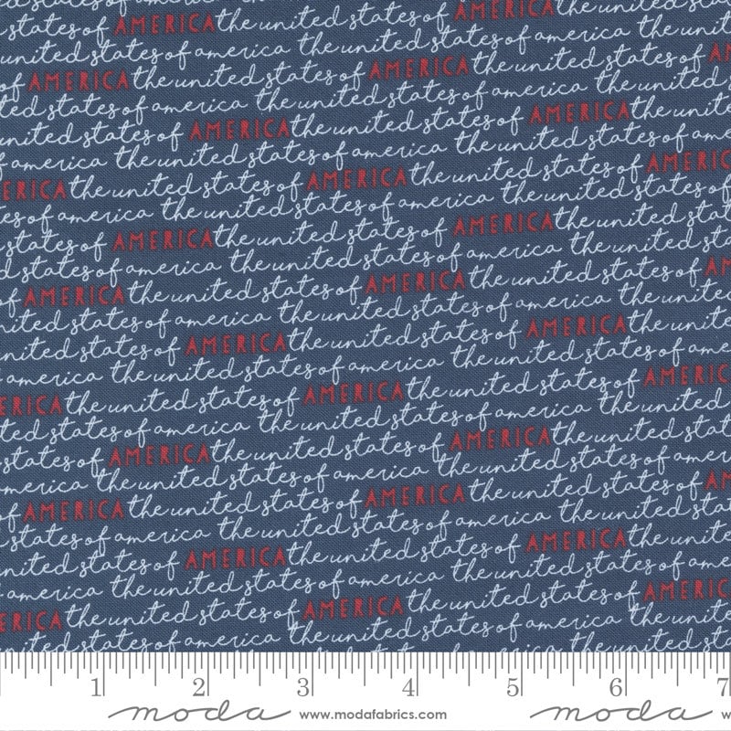 Stateside by Sweetwater for Moda Fabrics 55613-23 Navy - Etsy