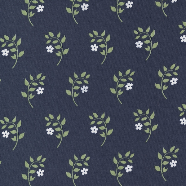 Dwell by Camille Roskelley for Moda Fabrics 55271-12 Navy