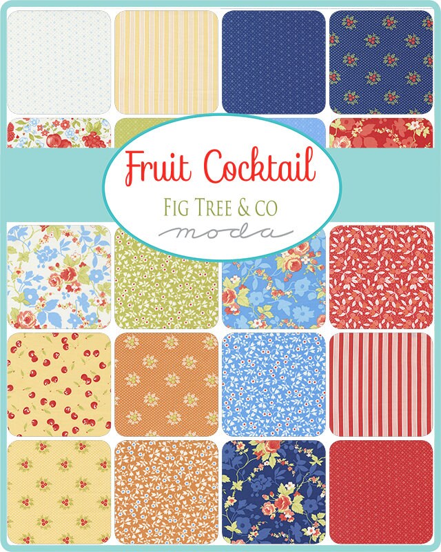 Fruit Cocktail by Fig Tree & Co for Moda Fabrics Layer Cake 20460LC - Etsy