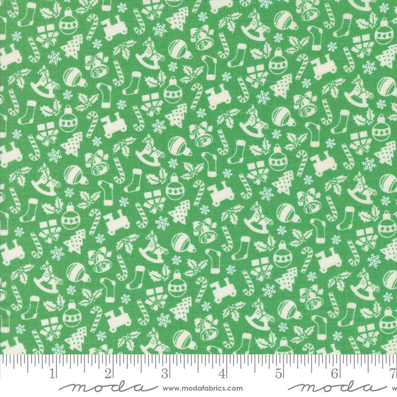 Kitty Christmas by Urban Chiks for Moda Fabrics 31202-15