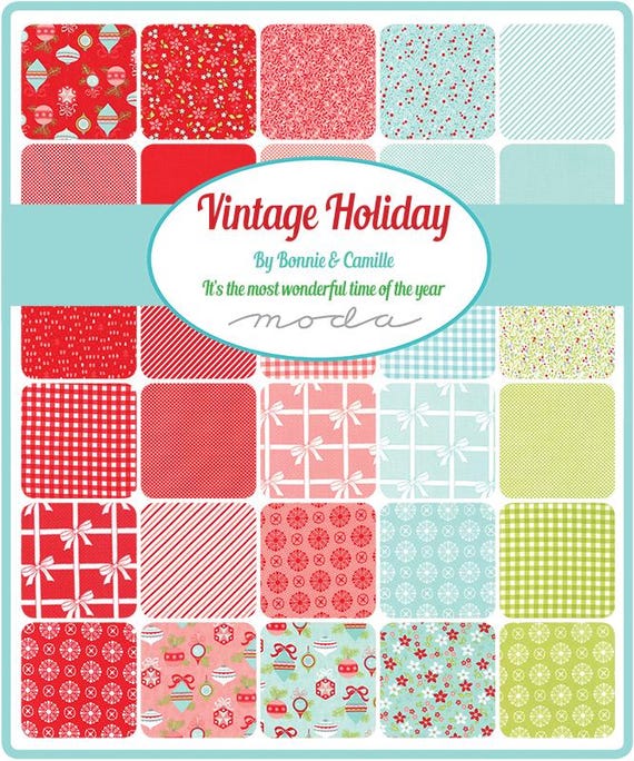 Vintage Holiday by Bonnie and Camille for Moda Fabrics OOP (out of