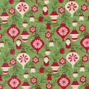 Once Upon A Christmas by Sweetfire Road for Moda Fabrics 43162-14 Mistletoe
