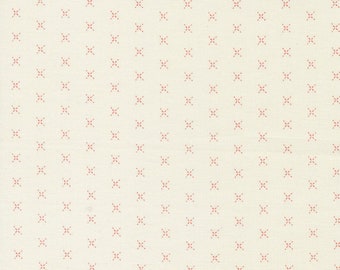 Stitched by Fig Tree & Co for Moda Fabrics 20434-11 Vanilla Persimmon