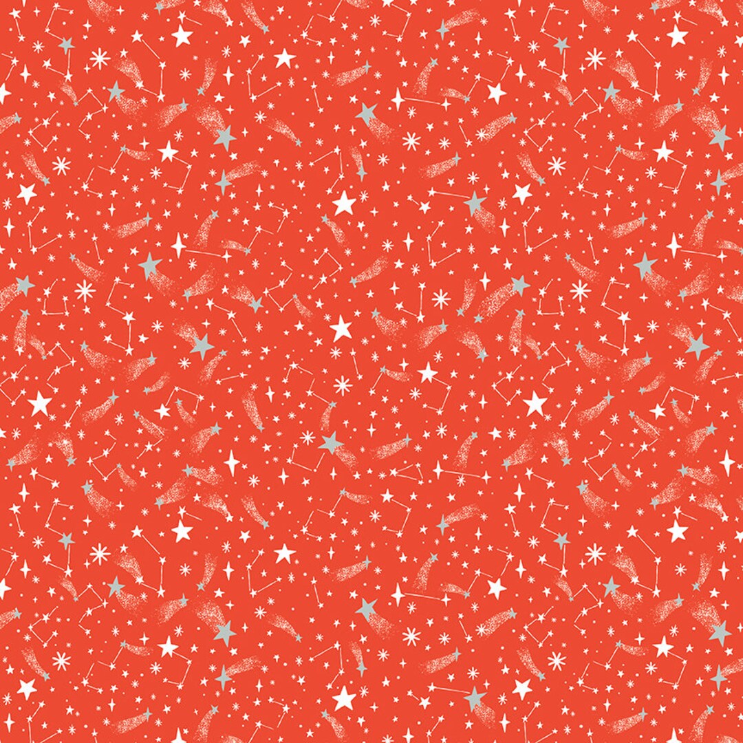 Twas by Jill Howarth for Riley Blake Designs SC13466 Red - Etsy
