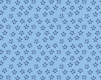 Red White & Bang by Sandy Gervais for Riley Blake Designs C11523 Blue