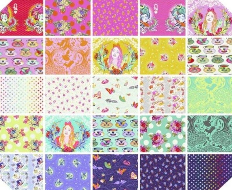 Curiouser and Curiouser by Tula Pink for Free Spirit Fabrics
