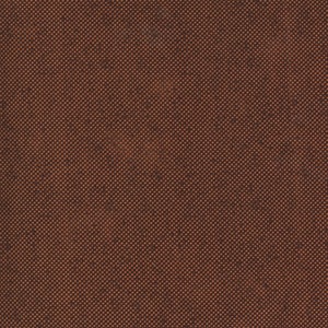 May include: A fabric surface featuring a dense, repeating geometric pattern of small, dark brown squares arranged in a grid. The texture appears uniform across the entire field, with the dark brown squares separated by thin, lighter brown lines.