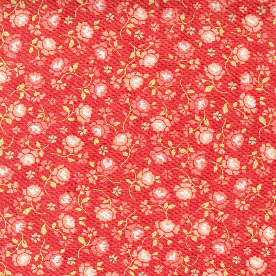 Fresh Fig Favorites by Fig Tree & Co for Moda Fabrics 20416-14 Red EOB ...