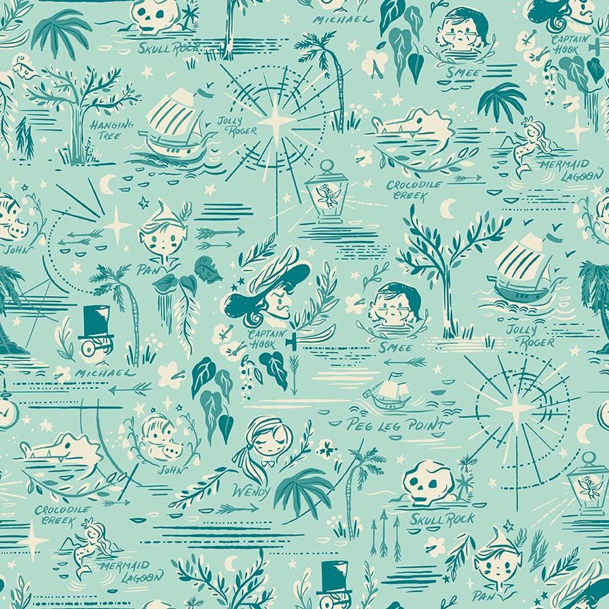 Forever Neverland by Jill Howarth for Riley Blake Designs, Item Number ...