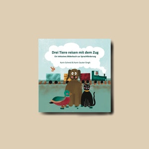 inclusive picture book for language development, children&#39;s illustration, books, children&#39;s book, cardboard picture book, autism, deaf, sign language