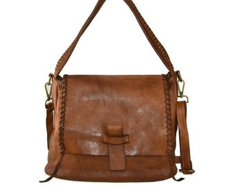 cognac designer bag