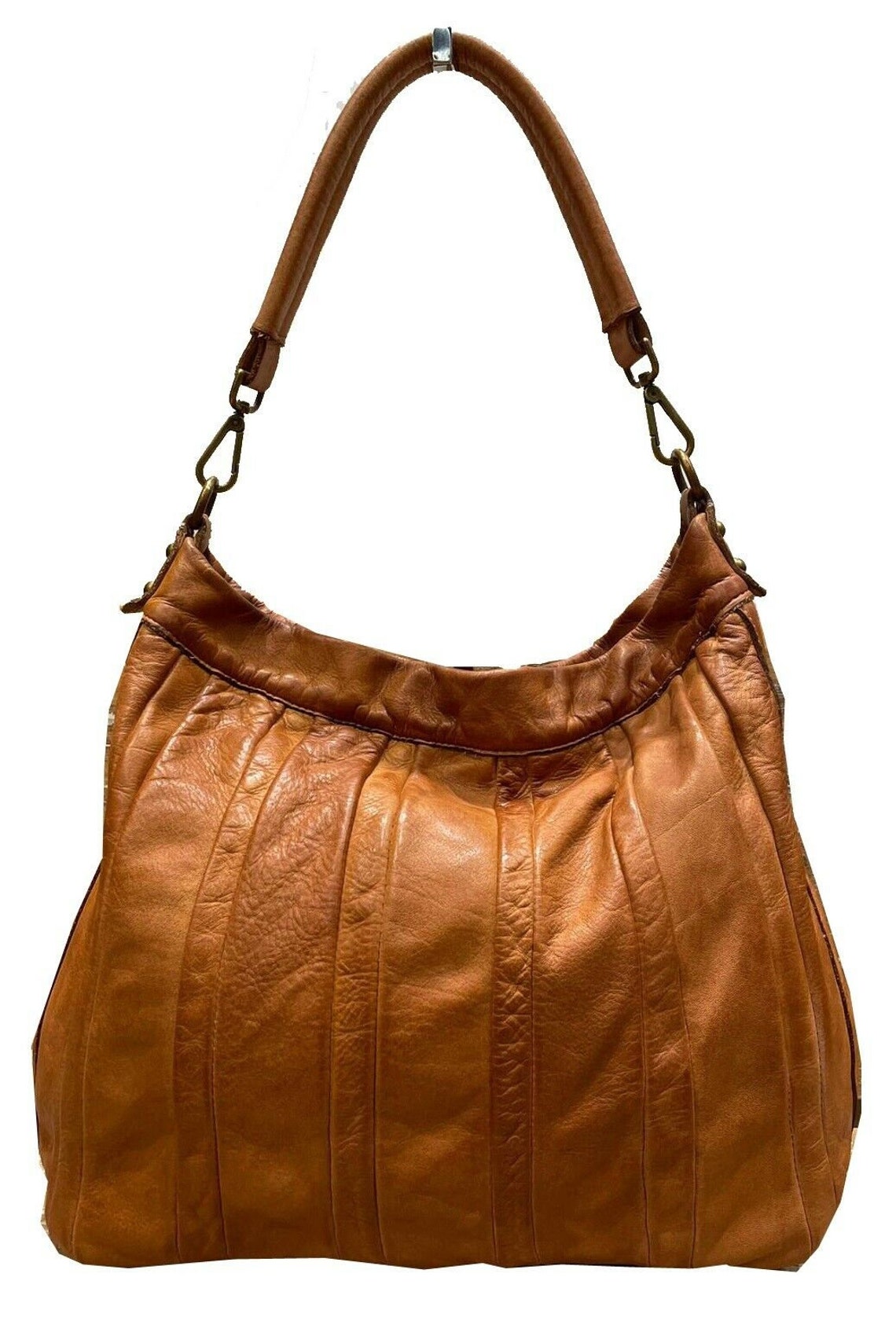 BZNA Bag Lennja Cognac Italy Designer Women's Handbag Shoulder Bag - Etsy