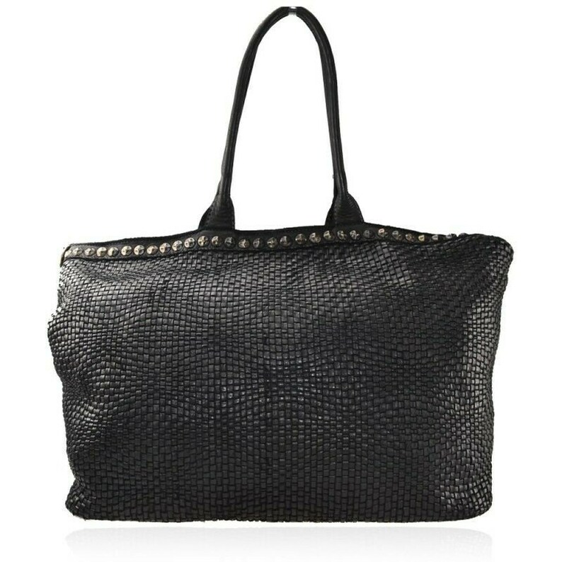 BZNA Bag Grace black Italy vintage shoulder bag designer ladies handbag