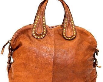 cognac designer bag
