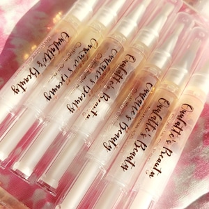 Ouulattes Beauty CUTICLE OIL PEN/Feuchtigkeitsspendend/Nagel Wachstum/Nagelpflege/3ml oder Variety Pack/Rose/Lavender/Peony/Ganz natürlich