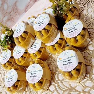 TURMERIC/LEMON/BRIGHTENER/ Massage Soap Bar