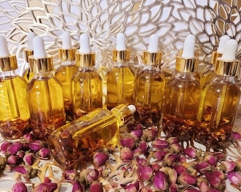 WHOLESALE Rose Petals Infused Face & Body Oil