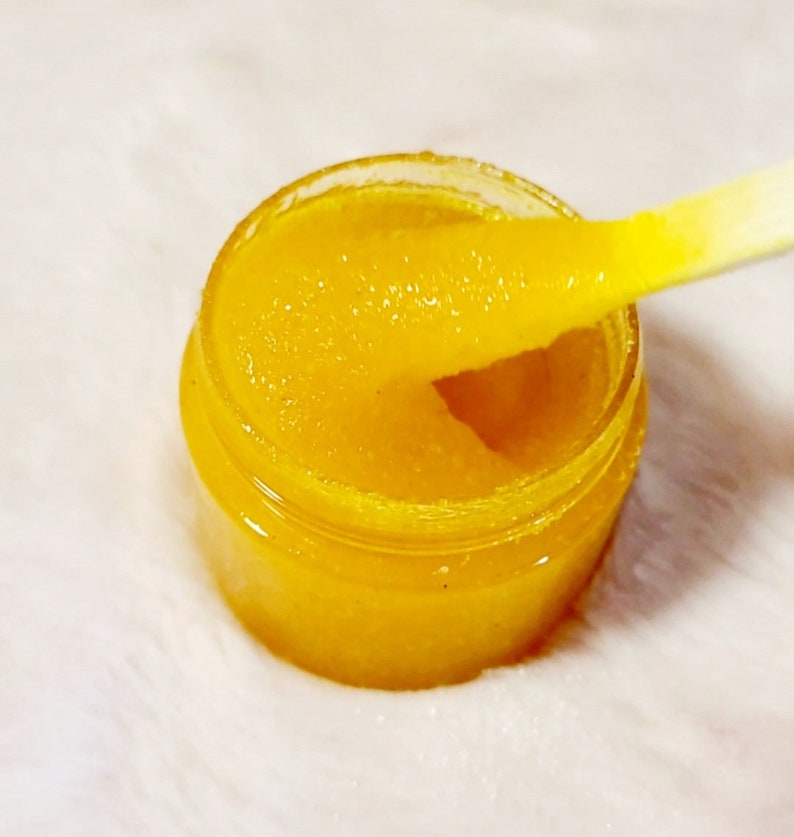 Turmeric Lemon Lip Scrub: All Natural Brightener With Scrub Brush - Etsy