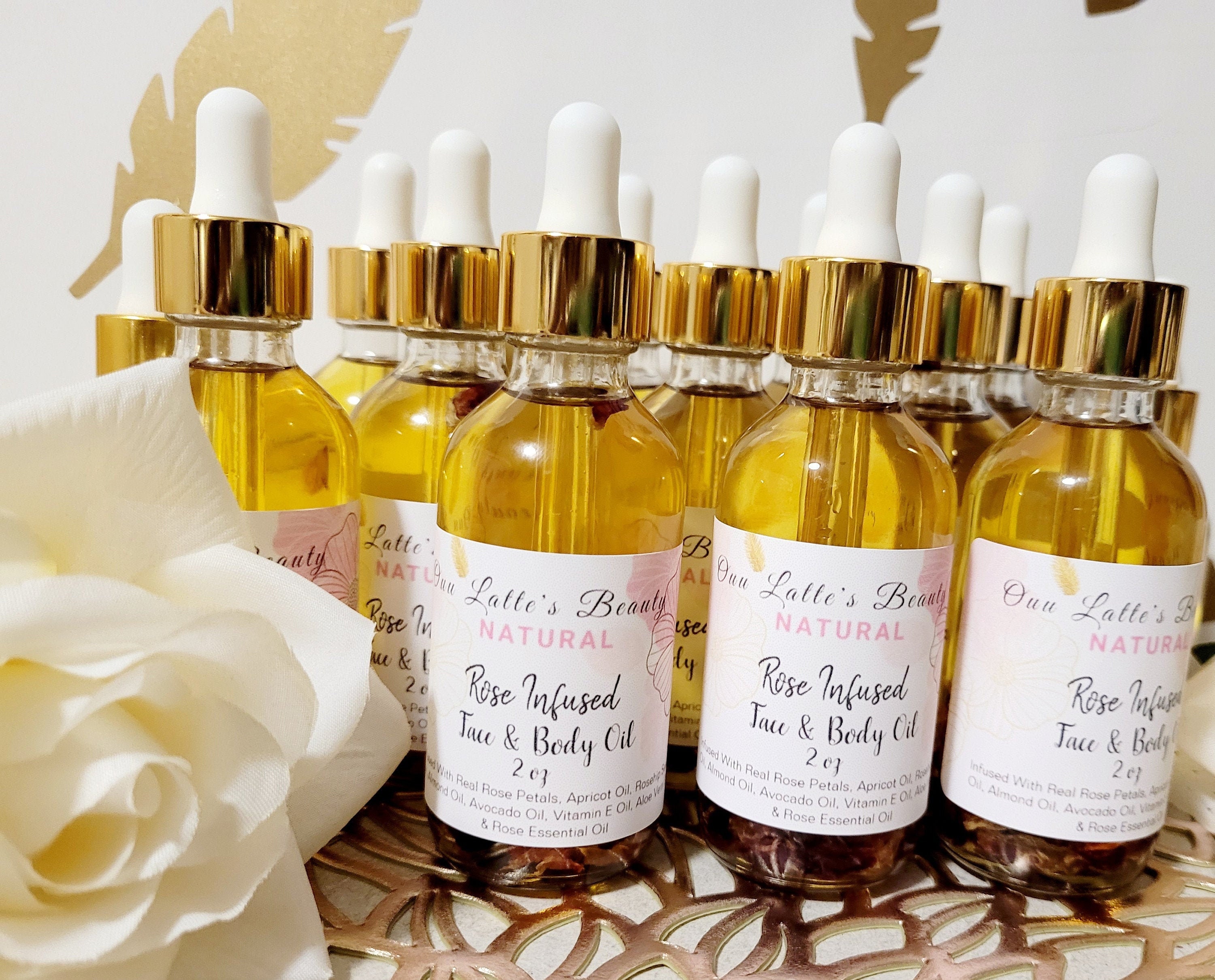 Rose Roll-On Perfume Body Oil - Refreshing Lightly Scented Floral Rose  Petals - Body Oils for Women Perfume - Enriched with Apricot Oil, Sweet  Almond