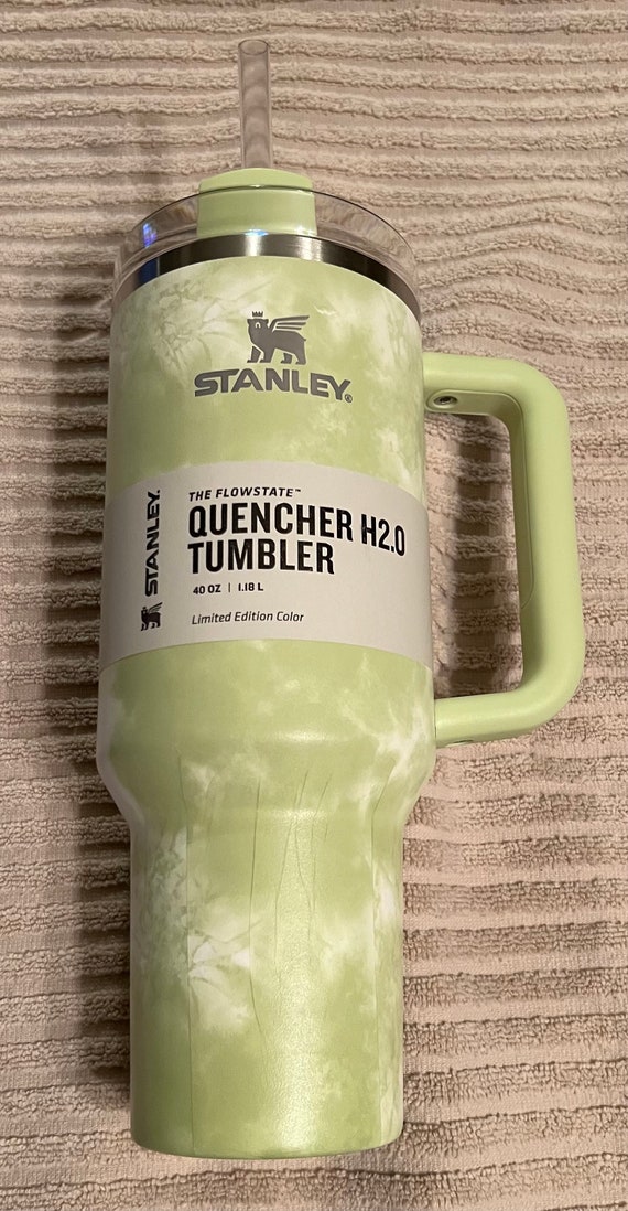 LIMITED EDITION Stanley Adventure Quencher H2.0 Travel Tumbler Straw 40oz  Citron