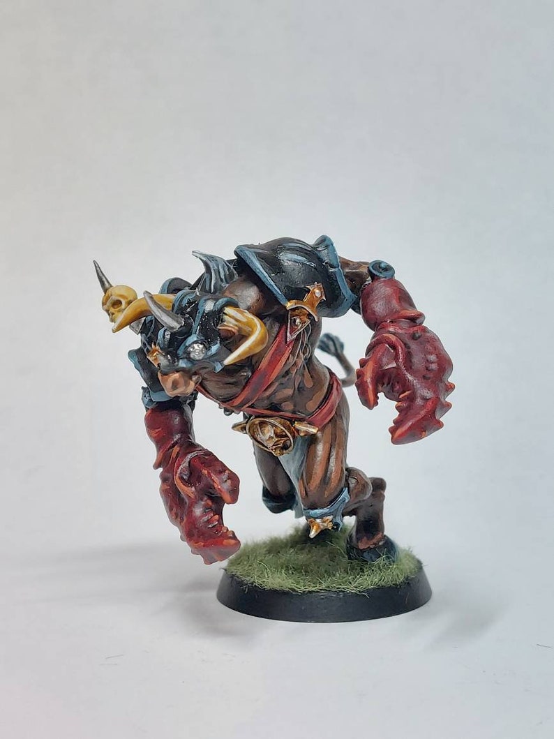 Personnage de Bloodbowl joueur vedette big guy réalisé sur commande image 4