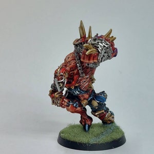 Personnage de Bloodbowl joueur vedette big guy réalisé sur commande image 9