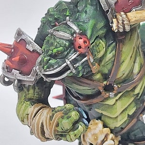 Personnage de Bloodbowl joueur vedette big guy réalisé sur commande image 2