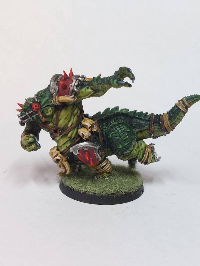 Personnage de Bloodbowl joueur vedette big guy réalisé sur commande image 7