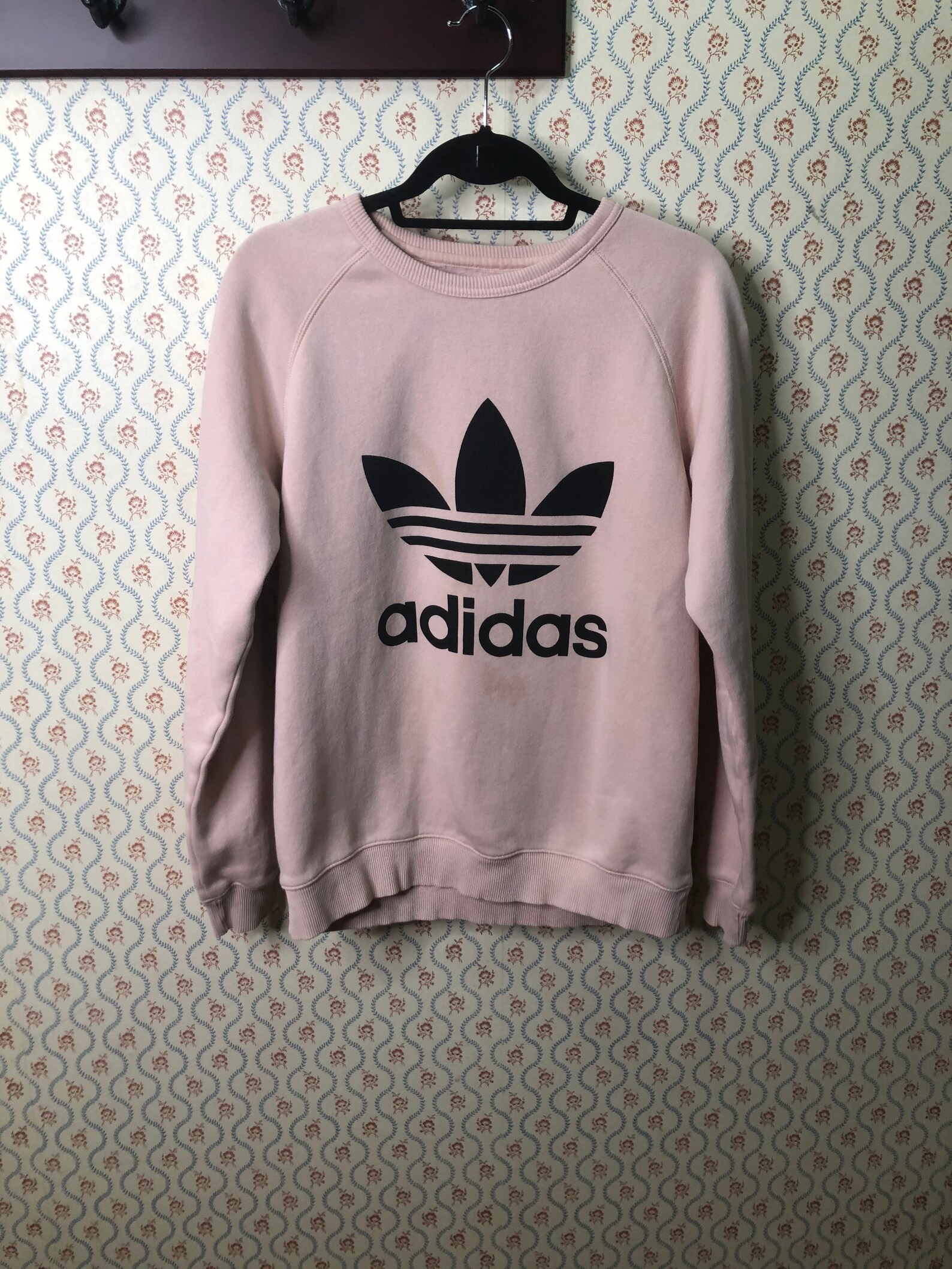 Adidas baby pink sweatshirt | Etsy