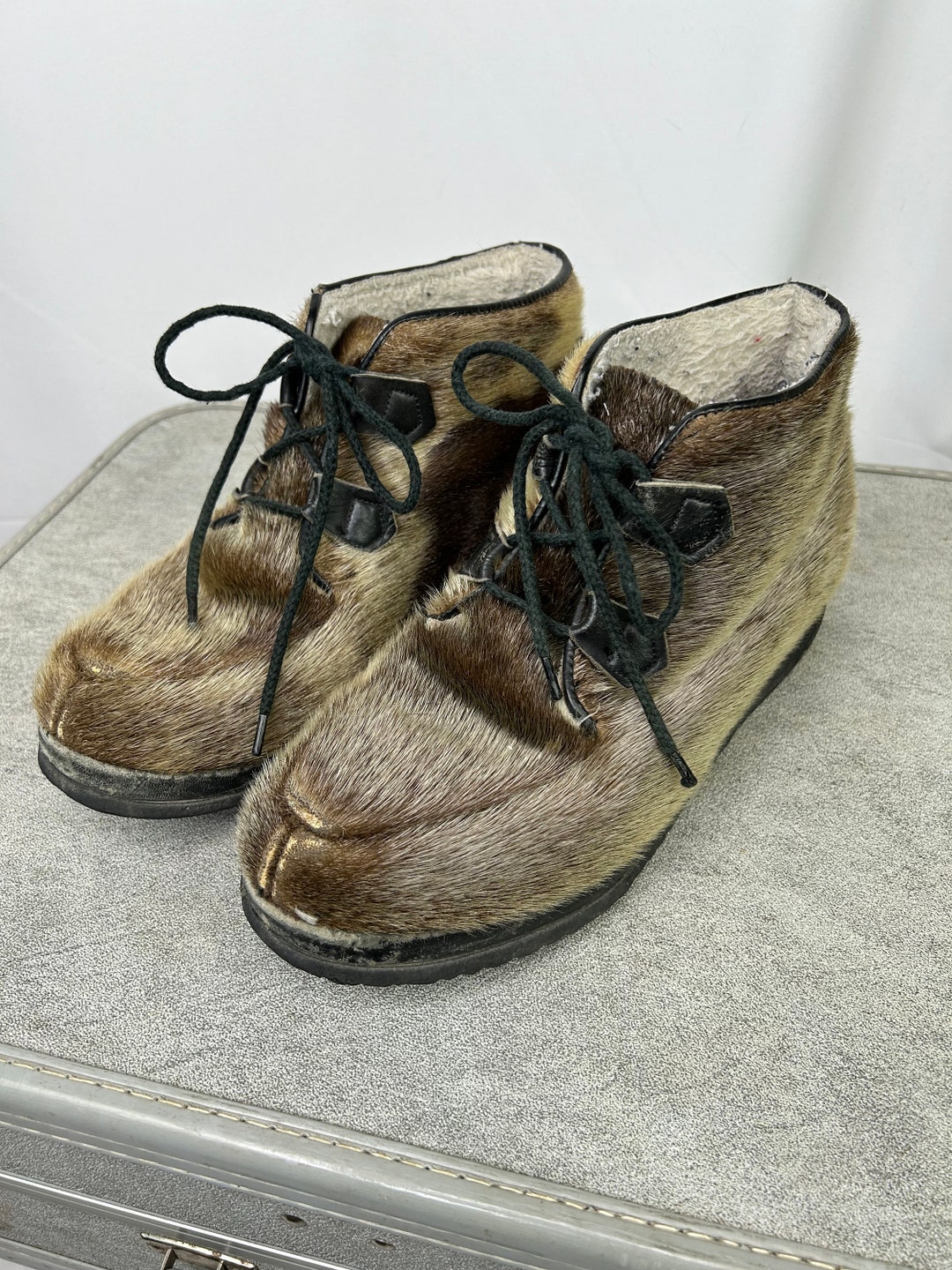 Vintage Blondo Seal Skin Boots Etsy