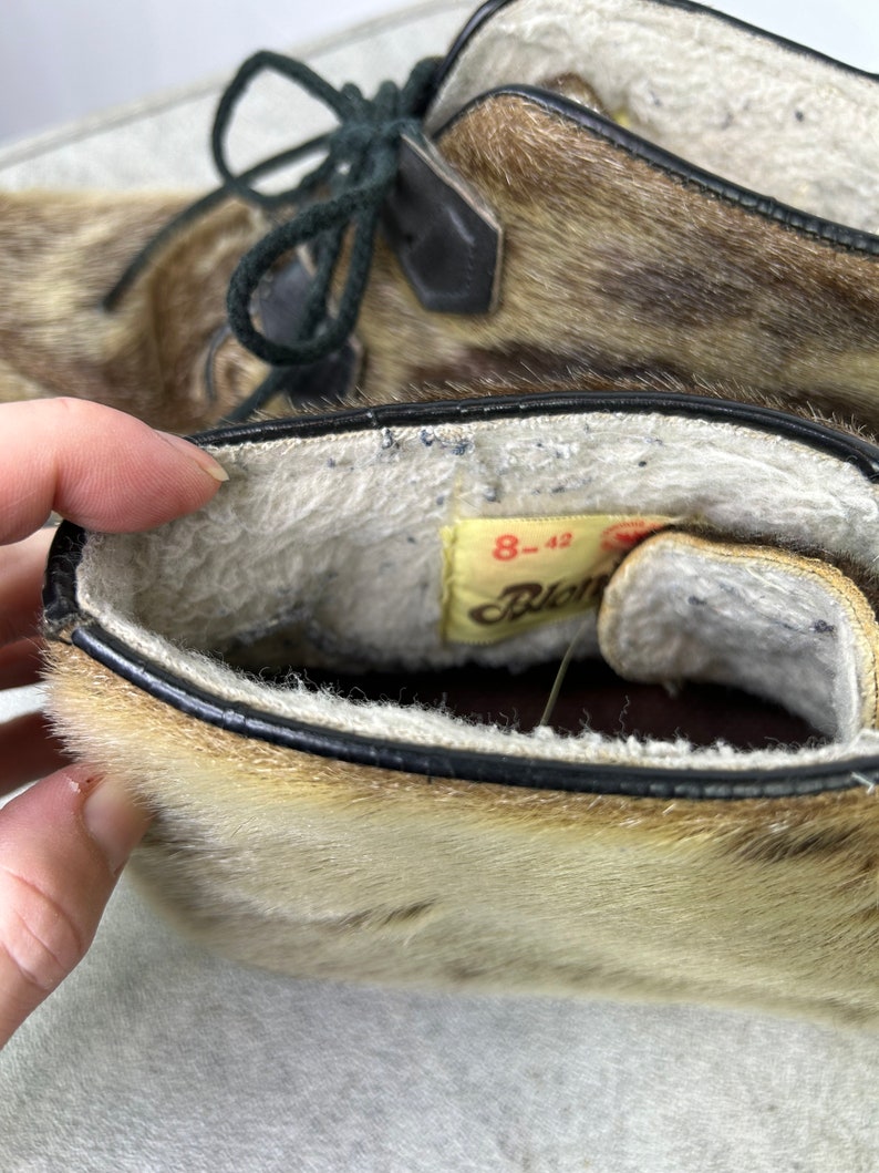 Vintage Blondo Seal Skin Boots Etsy