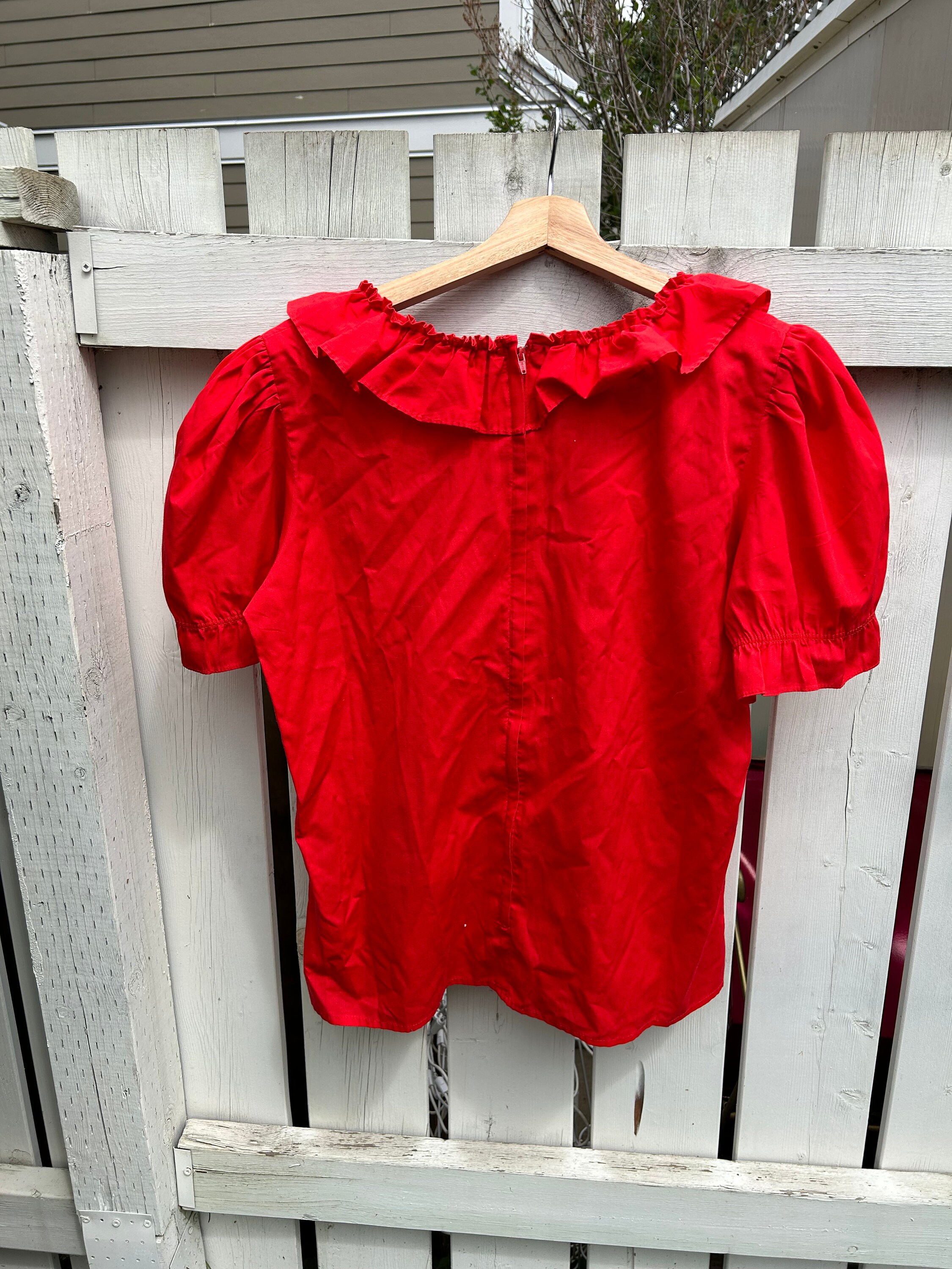 Vintage Western Square Dance Blouse Etsy Canada