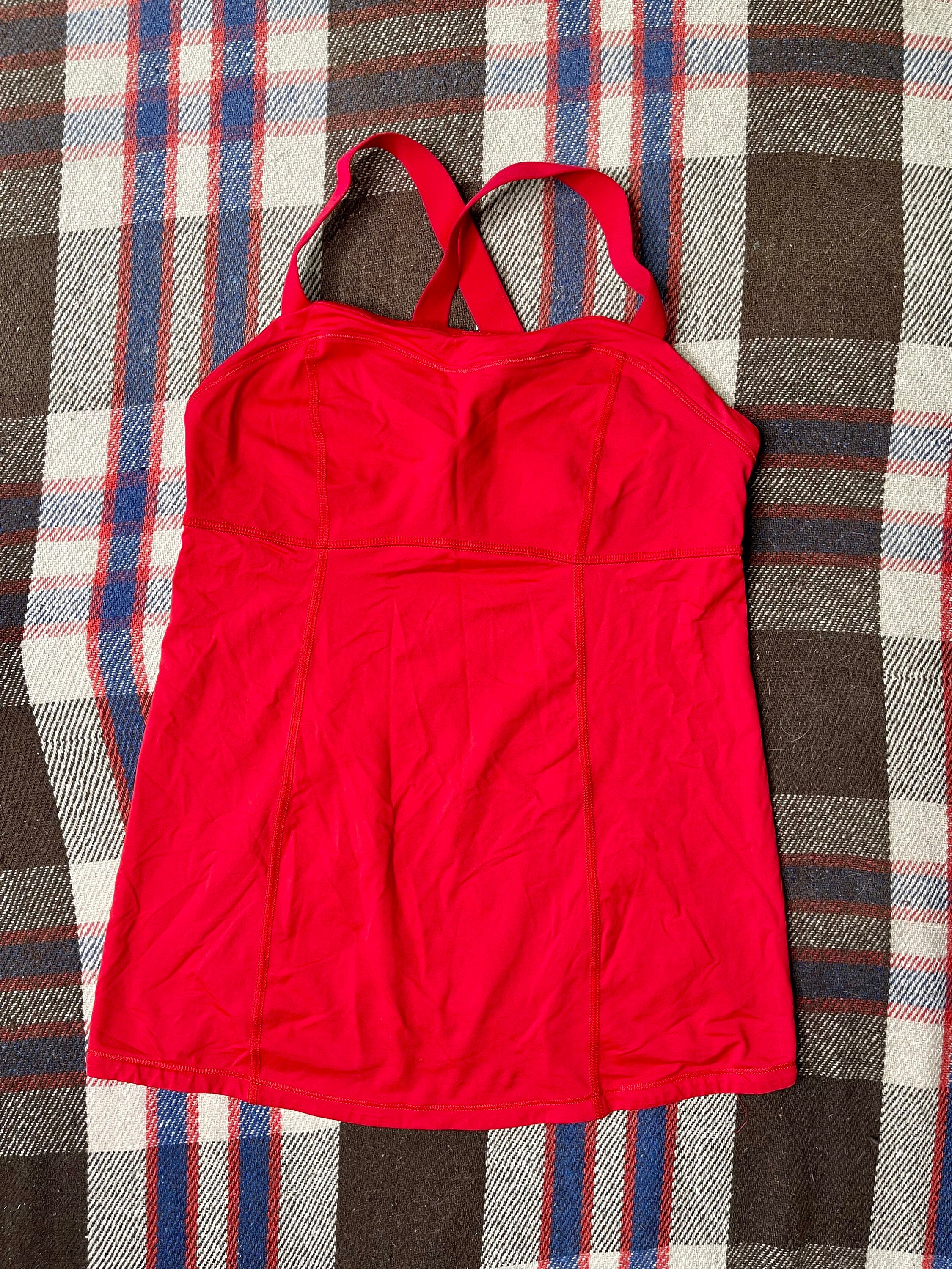 lululemon gingham tank