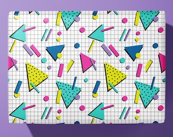 Saved by the Bell style wrapping paper - Hand Made - 80s and 90s kids