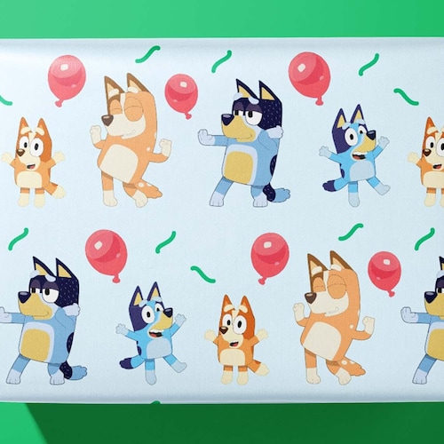 Bluey Wrapping Paper Gift Wrap Hand Illustrated Etsy Australia