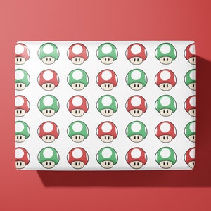 Carta da regalo ispirata a Mario - Fatta a mano - Gamer Gifts
