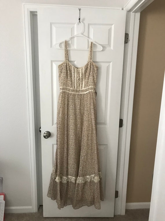 RARE Size 13 Vintage Gunne Sax Dress