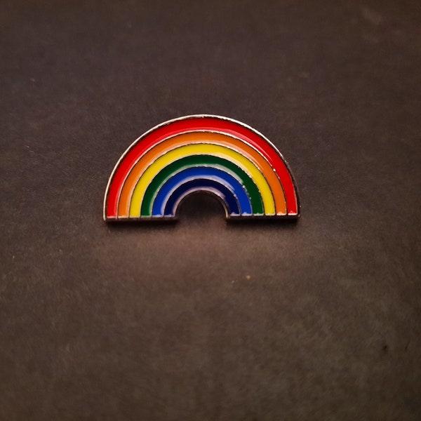 Pin's arc-en-ciel enamel alfiler spillo stift rainbow