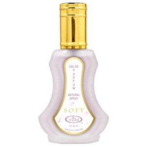 Soft by Al Rehab, Sweet Eau de Perfume, Halal Perfume, Denatured Alcohol Perfume, Middle Eastern Fragrance,